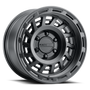 Raceline 957B Halo 17x9in / 8x165.1 BP / -12mm Offset / 130.81mm Bore - Satin Black Wheel