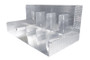 Dee Zee Universal Tanks - L-Shape Brite-Tread Aluminum (92 Gal)