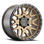 Raceline 953BZ Krank 17x9in / 6x139.7 BP / -12mm Offset / 106.1mm Bore - Bronze Wheel