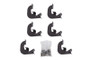 Dee Zee 19-23 Chevrolet Silverado Running Board Hex Side Step Bracket Kit