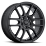 Raceline 141B Mystique 16x7in / 4x100/4x108 BP / 40mm Offset / 72.62mm Bore - Satin Black Wheel