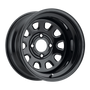 ITP Delta Steel 14x7 / 4x110 BP / 5+2 Offset Black Wheel