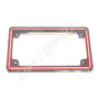 Letric Lighting 14+ HD Sportster Perfect Plate Light License Plate Frame Chrome