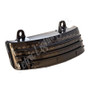 Letric Lighting Tri-Bar Fndr Taillight LED Smoke