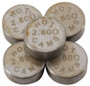 Hot Cams 2008-2013 Yamaha WR 250 R Dual Sport 250cc 2.80mm Shim Kit - 5 Pack