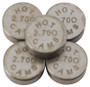 Hot Cams 2008-2013 Yamaha WR 250 R Dual Sport 250cc 2.70mm Shim Kit - 5 Pack