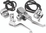 Bikers Choice 96-06 Big Twin / 96-03 XL 9/16in Bore Chrome Handlebar Control Kit W/Chrome Switches