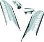 Kuryakyn Lower Leg Deflector Shields 00-13 Touring Chrome
