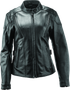 Kuryakyn Leather By River Road Race Leather Jacket Black Womens - Medium