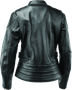 Kuryakyn Leather By River Road Race Leather Jacket Black Womens - Small
