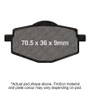 EBC 90-92 Yamaha RT 180 Front Left/Right FA-SFA-X Brake Pads