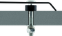 BikeMaster Heavy Duty Wheel Chock - Silver