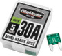 BikeMaster 5Piece 30A Replacement Mini Blade Fuse