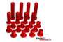 Energy Suspension Polaris RZR 800/800S Rear A-Arm Bushings - Red