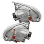 Oracle Lighting 0506 Toyota Tundra Regular/Accessible PreAssembled Halo Headlights Red