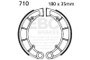 EBC 89-05 Kawasaki KLF 300 Bayou 4x4 Rear Left FA-SFA-TT-X Brake Pads