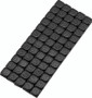 BikeMaster Square Wheel Weights Adhesive 1/4oz - Black