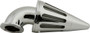 Ram Air Filter Coned Chrome 4.5"x12"