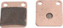 QuadBoss 99-02 Kawasaki KVF300 Prairie 2x4 Front Left Sintered Brake Pad