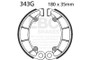 EBC 86-89 Honda TRX 350 Fourtrax Foreman Front Left Sintered HH Brake Pads