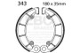 EBC 86-89 Honda TRX 350 Fourtrax Foreman Rear Left FA-SFA-TT-X Brake Pads