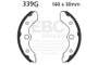 EBC 1984 Honda TRX 200 Fourtrax Front Left/Right Sintered HH Brake Pads