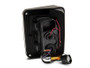 Raxiom 07-18 Jeep Wrangler JK Axial Series LED Tail Lights- Black Housing (Clear Lens)