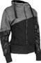 Speed and Strength Cat Outa Hell Hoody Grey/Black Womens - XS