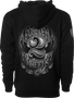 Two Wheels Hoodie Black Xl