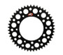 Renthal 2018/ 21-22 Kawasaki KLX450R Rear Grooved Sprocket - Black 520-52P Teeth
