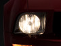 Raxiom 05-09 Ford Mustang Axial Series OEM Style Rep Headlights- Chrome Housing- Smoked Lens