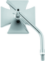 Bikers Choice 65-Up Chrome Maltese Mirror Long Stem Each Custom