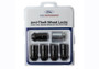 Ford Racing 2023+ Ford Bronco Raptor M14 x 1.5 Black Security Lug Nut Kit - Set of 5