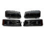 Raxiom 03-06 Chevrolet Silverado 1500 Axial OEM Style Rep Headlights- Chrome Housing- Smoked Lens