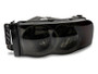 Raxiom 02-05 Dodge RAM 1500 Axial Series OEM Style Rep Headlights- Chrome Housing- Smoked Lens