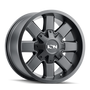 ION Type 141 20x9 / 8x180 BP / 18mm Offset / 124.1mm Hub Satin Black Wheel