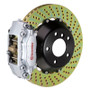 Brembo 00-03 M5/97-03 5-Series Rear GT BBK 4 Piston Cast 2pc 345x28 2pc Rotor Drilled-Silver