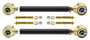 RockJock TJ/LJ Johnny Joint Adjustable Control Arms Rear Upper Double Adjustable Greasable Pair