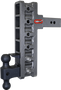 Gen-Y Mega Duty 2.5in Shank 12in Offset Drop 32K Hitch w/GH-0161 Dual-Ball/GH-0162 Pintle Lock