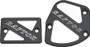 Throttle & Brake Cover Set Black Logo Raptor