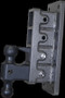 Gen-Y Mega Duty 2.5in Bolt-On 9in Drop 3K TW 21K Hitch w/GH-061 Dual-Ball/GH-062 Pintle Lock