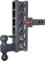 Gen-Y Mega Duty 2in Shank 7.5in Offset Drop 10K Hitch w/GH-031 Dual-Ball/GH-032 Pintle Lock