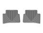 WeatherTech 19-22 Toyota Corolla Hatchback Rear Rubber Mats - Grey