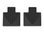 WeatherTech 2017+ Nissan Titan Rear Rubber Mats - Black