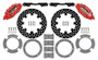 Wilwood 17-21 Can-Am X3RS Red 6-Piston Front Kit 11.25in - Drilled Rotors