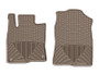 WeatherTech 2016+ Honda Civic Front Rubber Mats - Tan