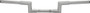 1.25" Z-bar W/ 4" Rise Chrome