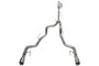 Corsa 2021-2025 Ford F-150 SuperCrew/5.5ft Bed 3.5L V6 Sport Cat-Back Dual Rear Exit-Polished