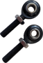 Black Rod Ends Pr. 1-lh  1 -rh