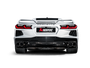 Akrapovic 2020 Chevrolet Corvette Stingray (C8) OPF/GPF Slip-On Line (Titanium) w/ Titanium Tips